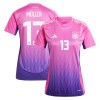 Camisola Alemanha Muller 13 Mulher Equipamento 2ª Euro 2024